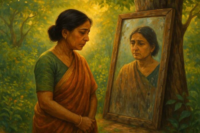 माली का दर्पण आत्मस्वीकृति और करुणा पर आधारित एक प्रेरणादायक शिक्षाप्रद कहानी